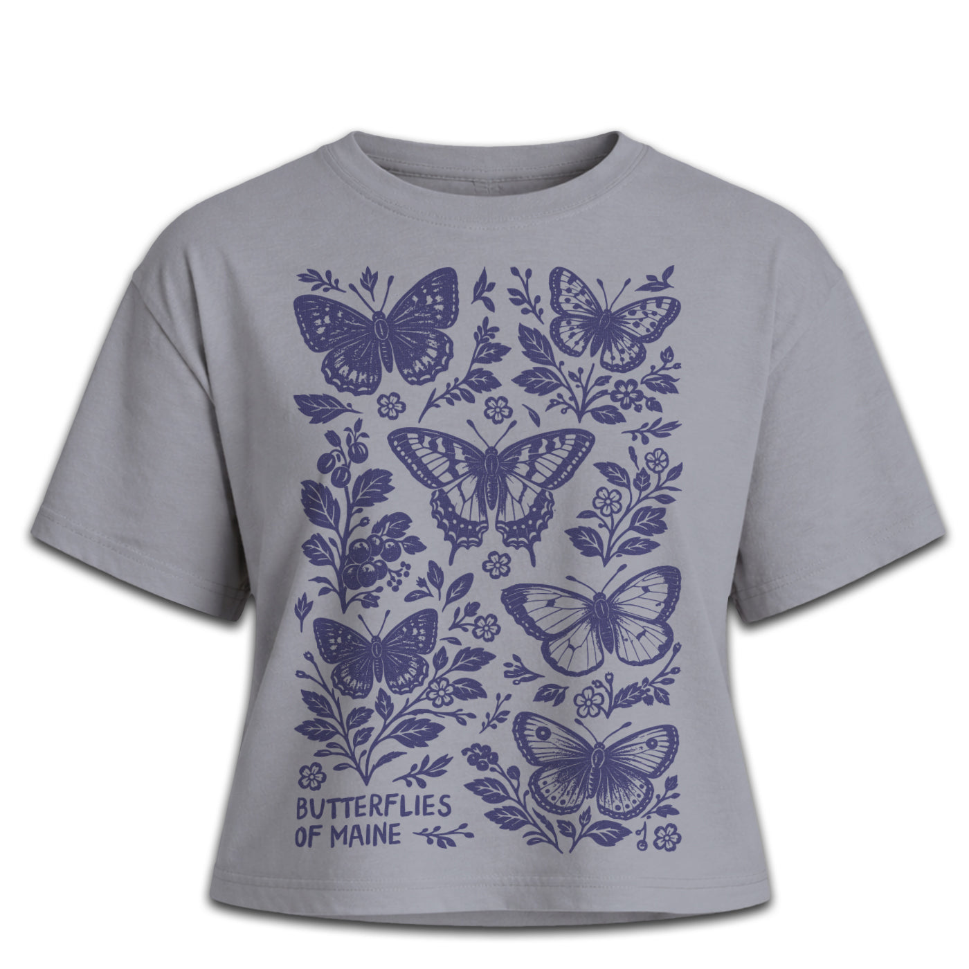 Butterfly Drop Shoulder Women's T-Shirt