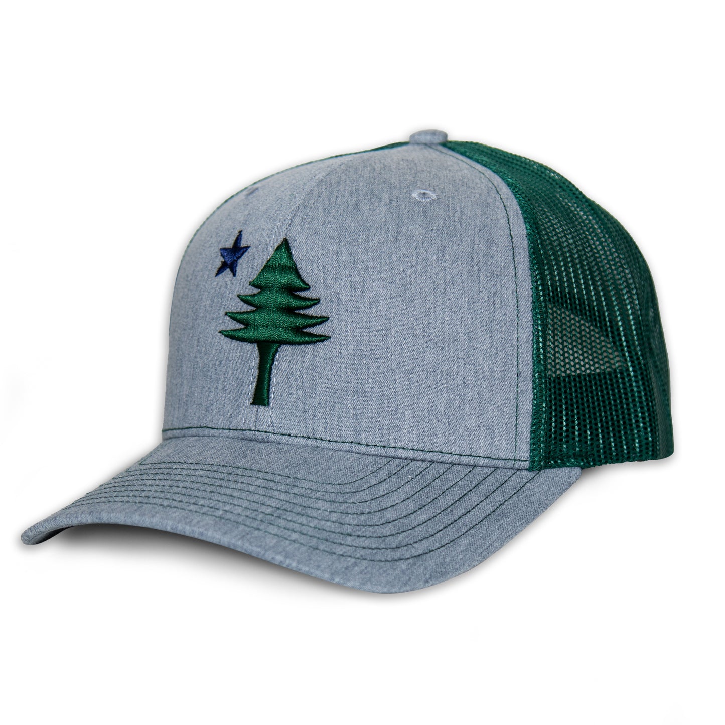 Old Maine Flag Trucker Hat