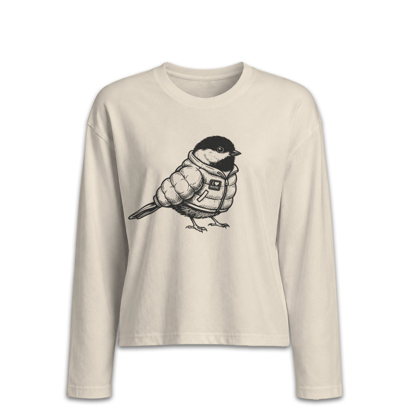 Chickadee Puffer Women's Longsleeve