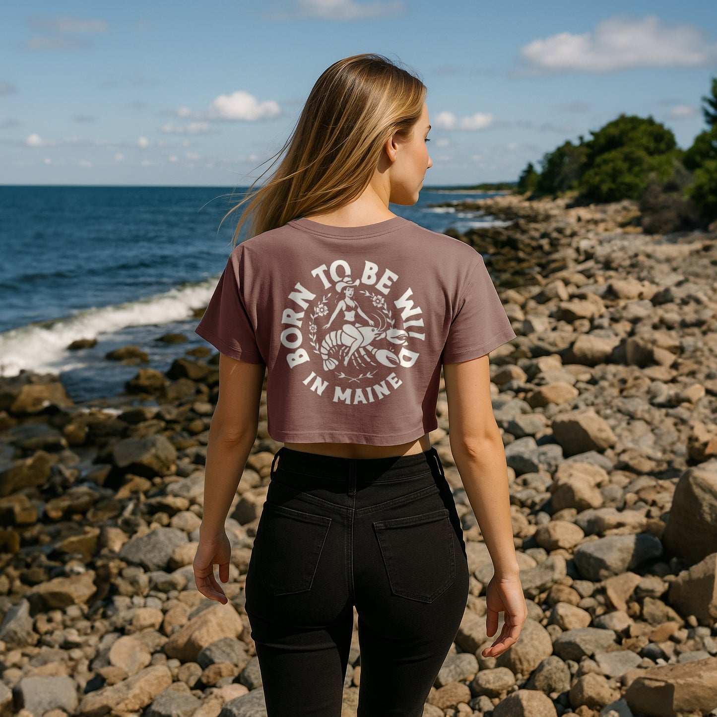 Wild Cropped T-Shirt