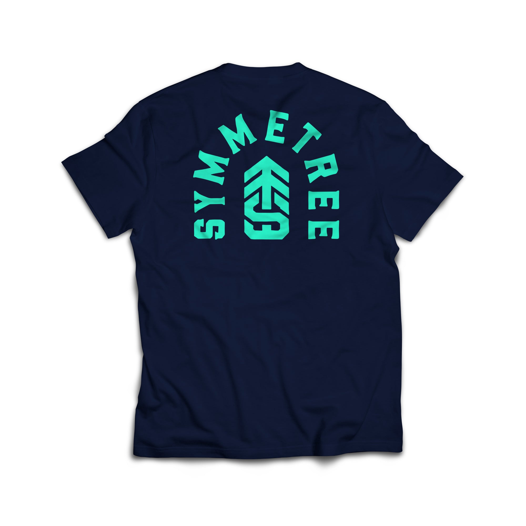 Unisex 'Logo Shirt' - text logo front, tree logo back