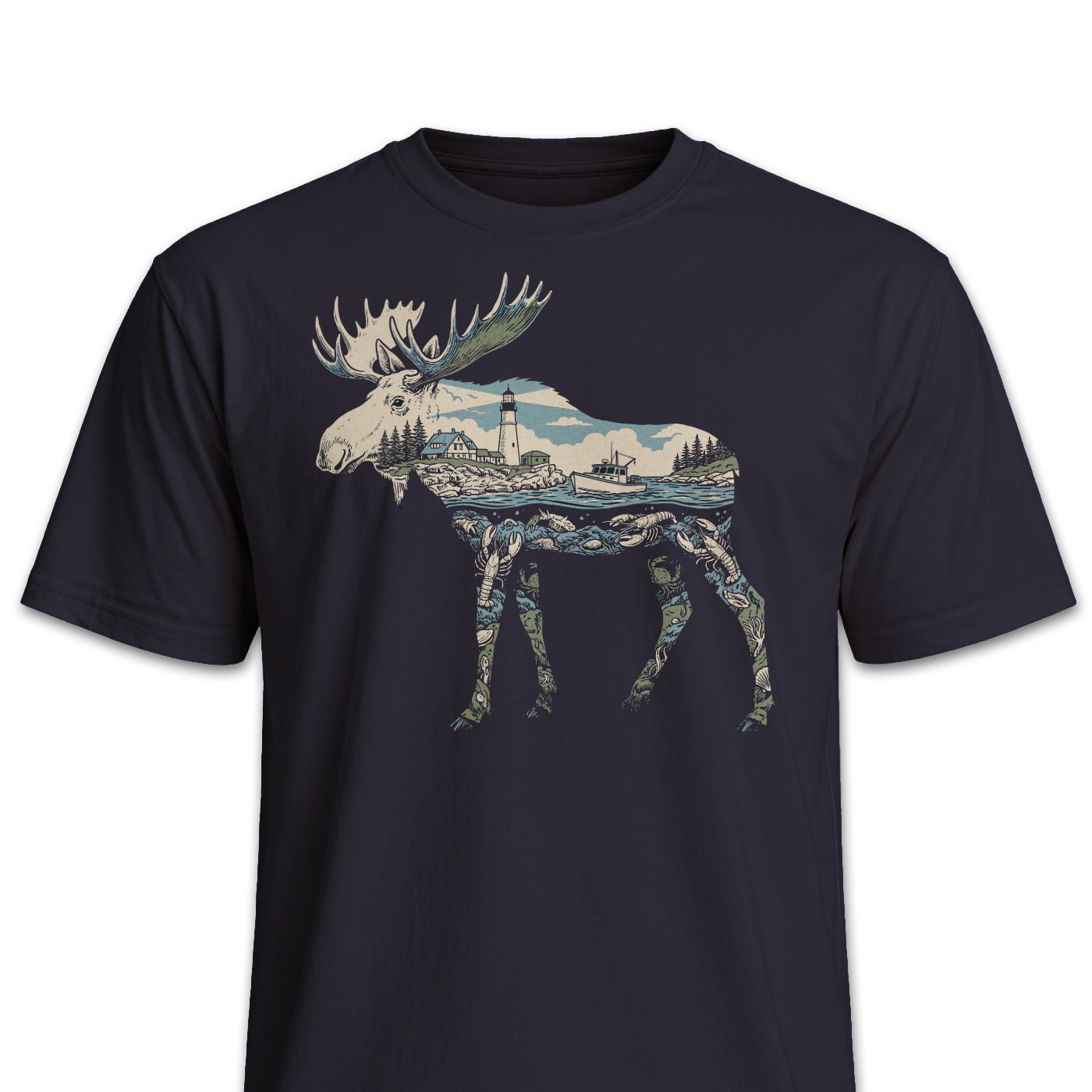 Coastal Moose T-Shirt