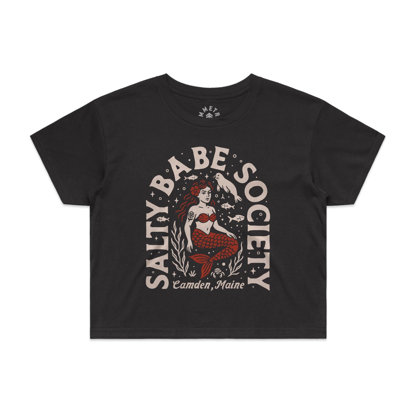 Mermaine Cropped T-Shirt