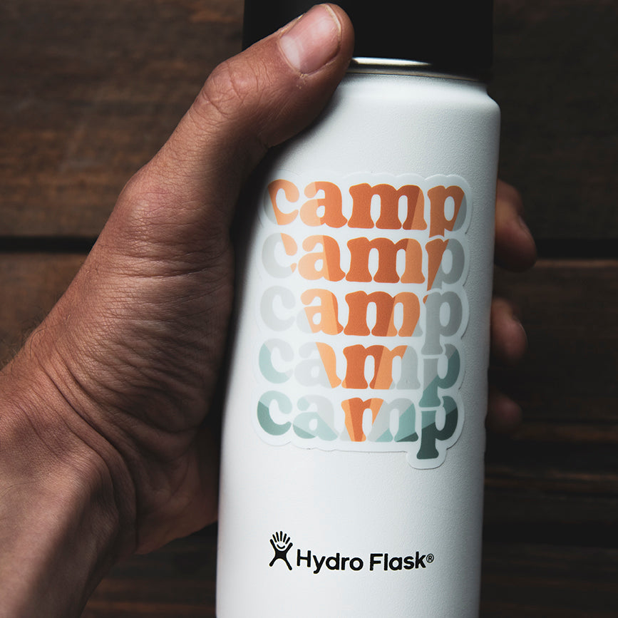 Camp Sticker