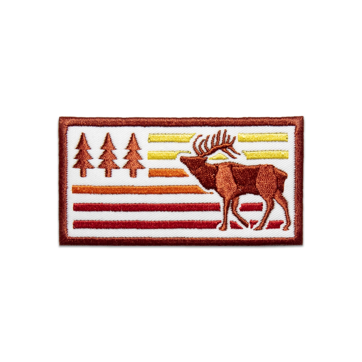 Elk Flag Patch