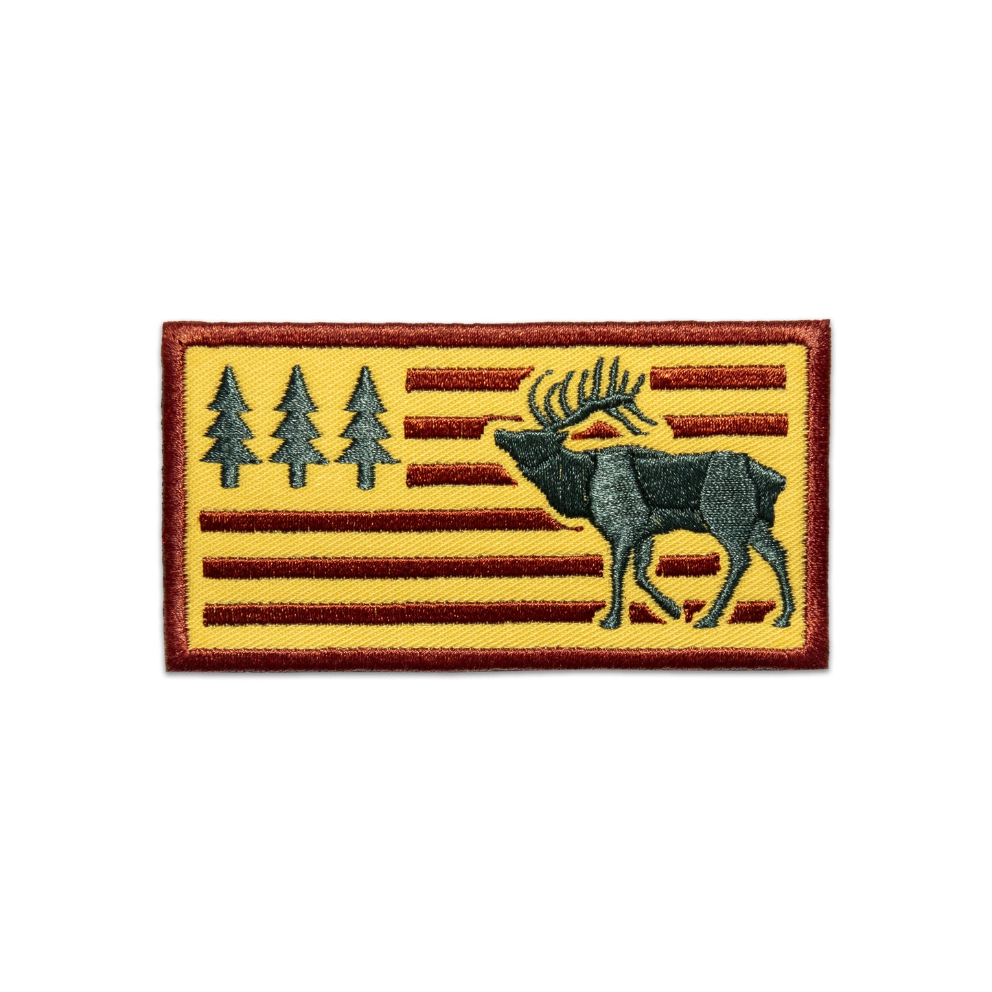 Elk Flag Patch