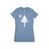 Old Maine Flag Women's Slim Fit T-Shirt